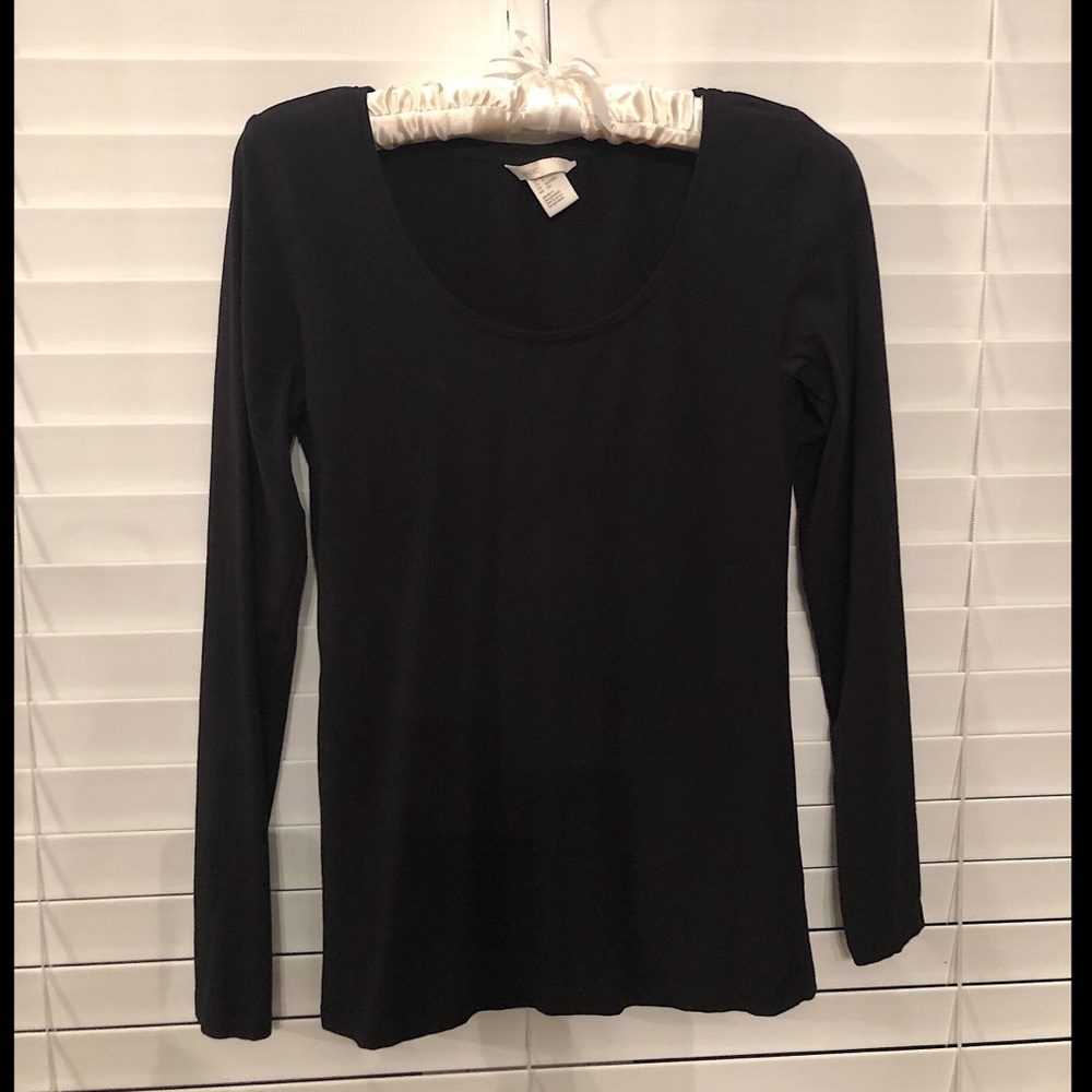 H&M Black Long Sleeve Shirt